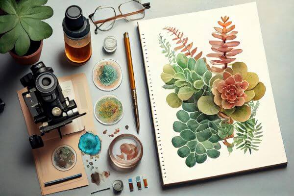 A writing journal for artists
