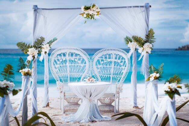 beach wedding