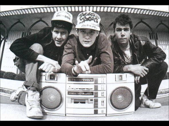 The fabulous Beastie Boys in Puma