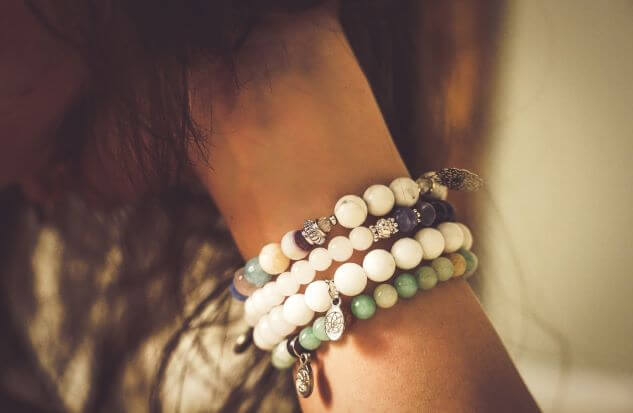 Bracelets used to accessorise