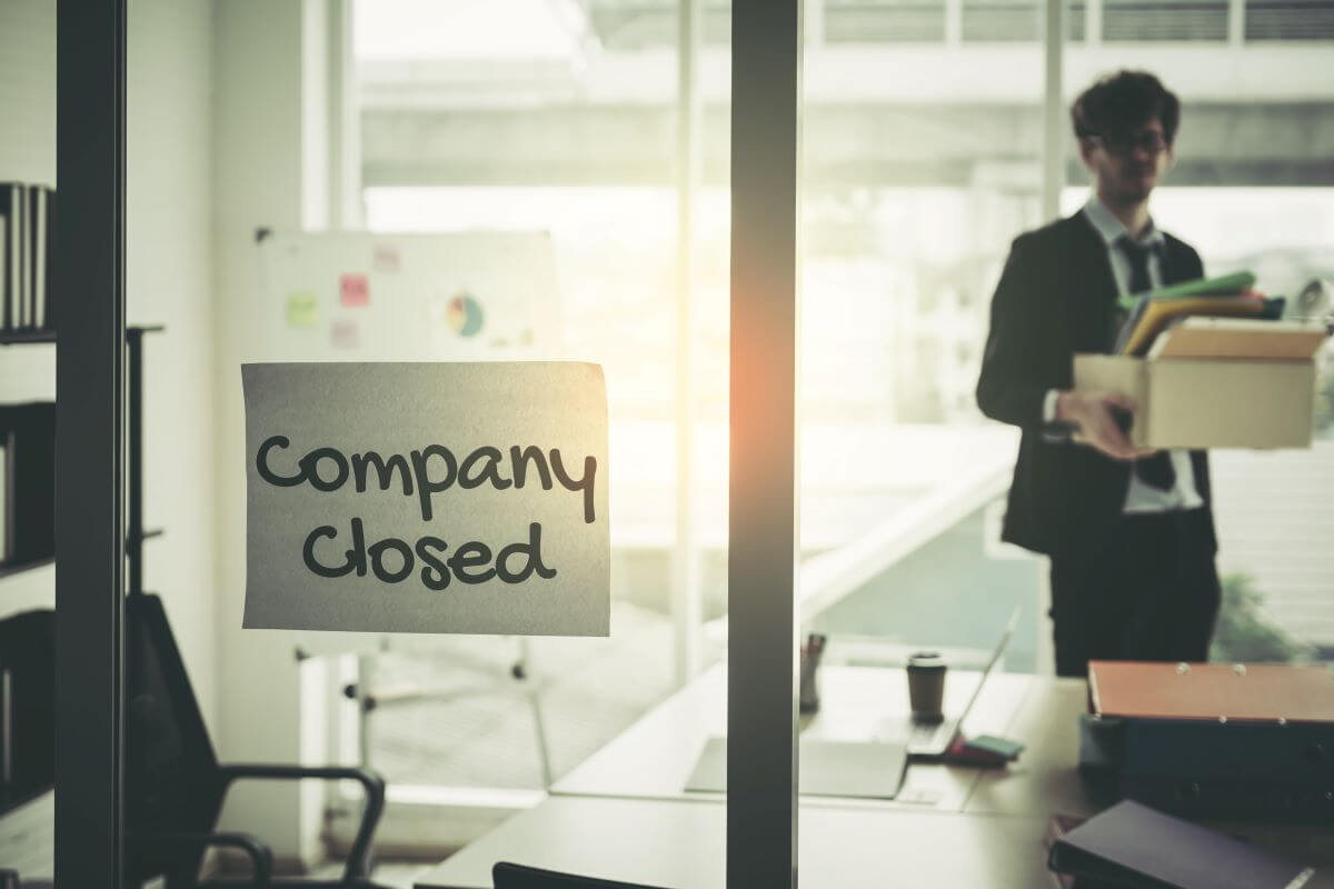 closing down a business