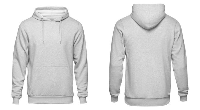 blank clothing example to start a clothing line with made to order prints