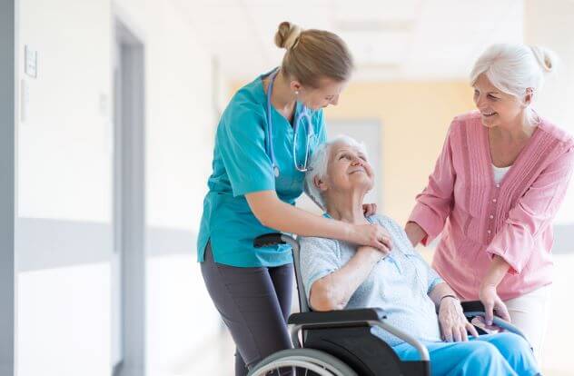 compassionate heathcare worker