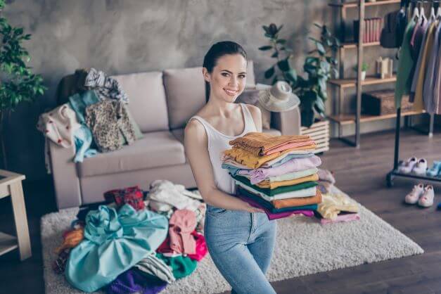 donate old clothes