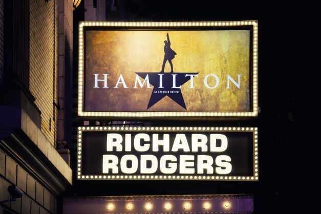 hamilton on braodway