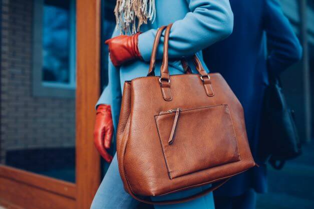 leather handbags