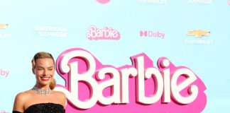 The Margot Robbie barbie glow