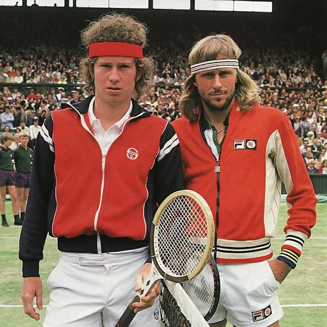 McEnroe and Borg