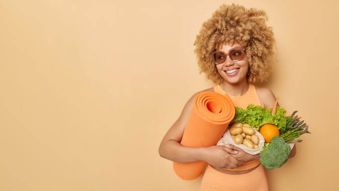 fashion models stay in shape with a healthy lifestyle