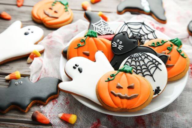 party food at Halloween Party