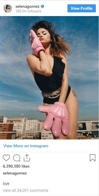 selena gomez instagram