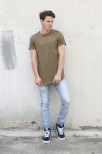 sixth june t shirt m1146cts kaki 40