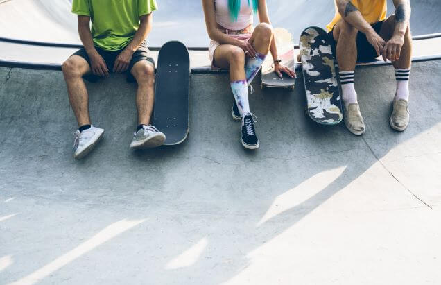 Streetwear grew in popularity in the California skate scene