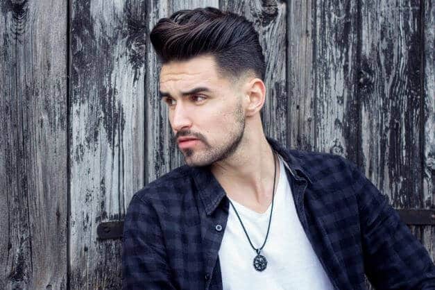 stylish guy with nice hair