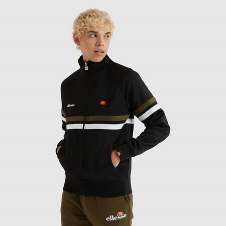 Man wearing an Ellesse track jacket