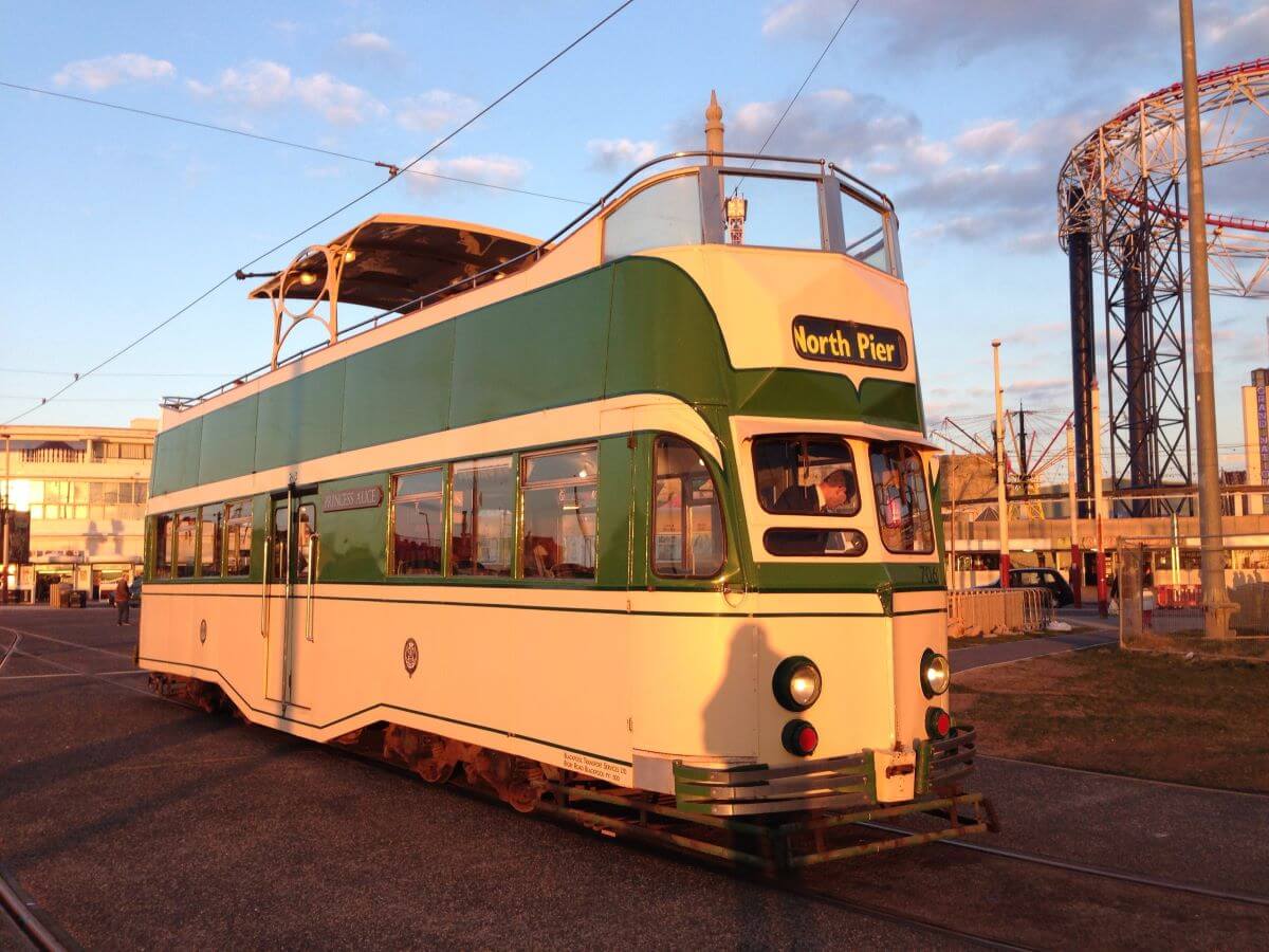 trams in blackpool