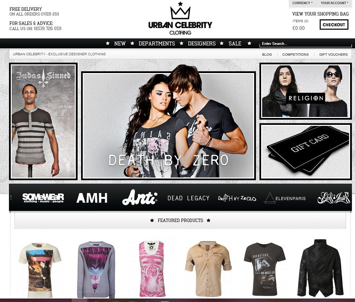 urban celebrity clothing