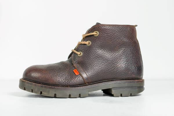 Pair of tan leather vintage Kickers