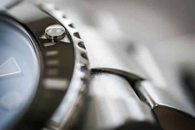 Close up of a luxury watch