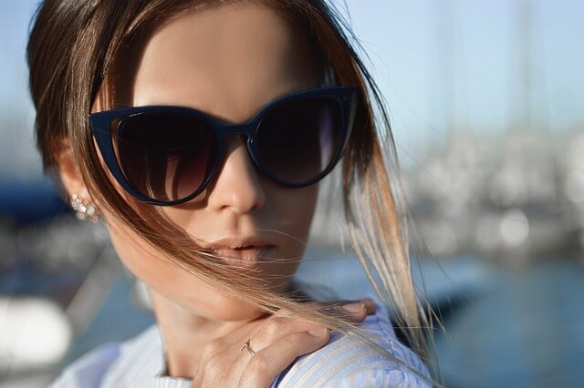 woman in sunglasses