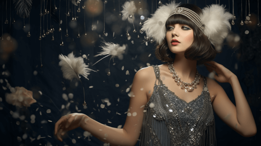 1920s flapper dress