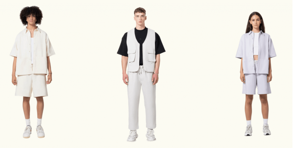 about blank clothing