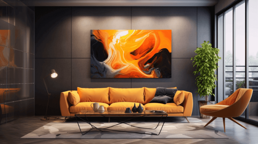 stylish living room