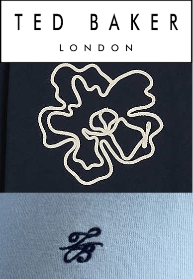 ted baker logo magnolia emblem and monogram
