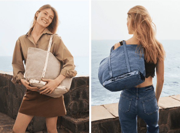 Vanessa Bruno cabas tote bags